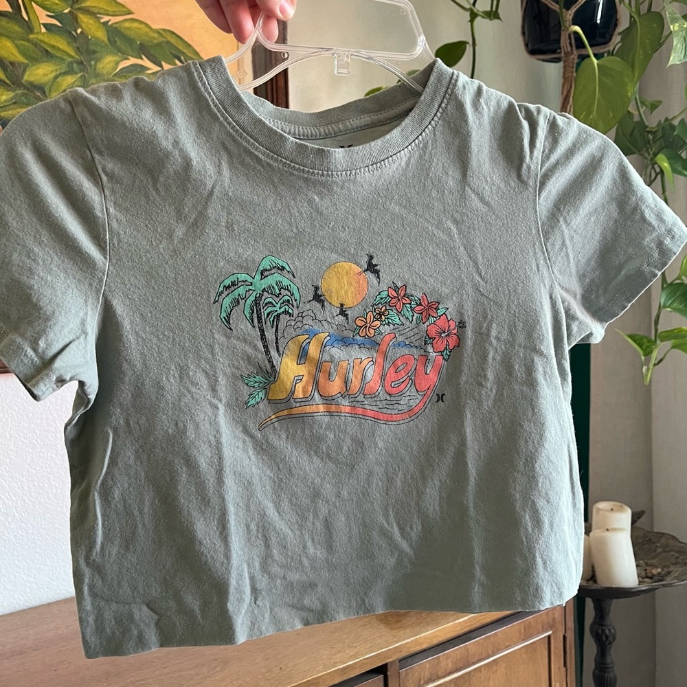 Hurley Retro Vibes Beach Crop Top